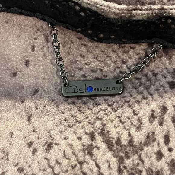 CUSTO Barcelona Gata Klimt Sequin
Snakeskin Dress Sz Small 100% Polyester
Lined - Picture 7 of 12